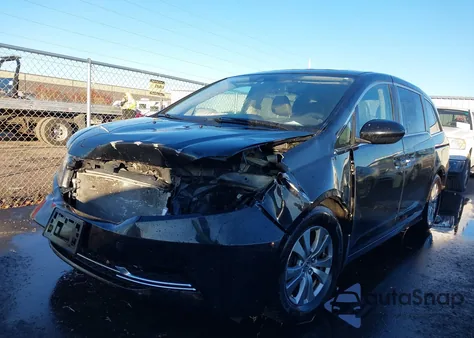 2015 Honda Odyssey Ex-L z USA, uszkodzony, nr VIN 5FNRL5H69FB057991